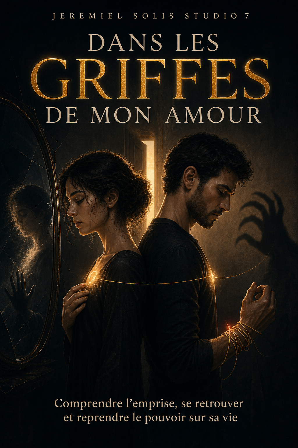 Couverture de Dans les griffes de mon amour par Jeremiel Solis Studio 7